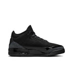 Air Jordan 3 Retro 'Black Cat' 2025 – Men's Stealth Sneaker