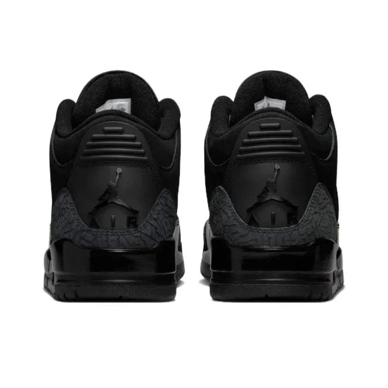 Air Jordan 3 Retro 'Black Cat' 2025 – Men's Stealth Sneaker