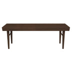 Mia Mid Century Modern Solid Wood Bench