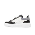 Alexander McQueen Colour-Block Low-Top Sneakers 'White Grey Black'
