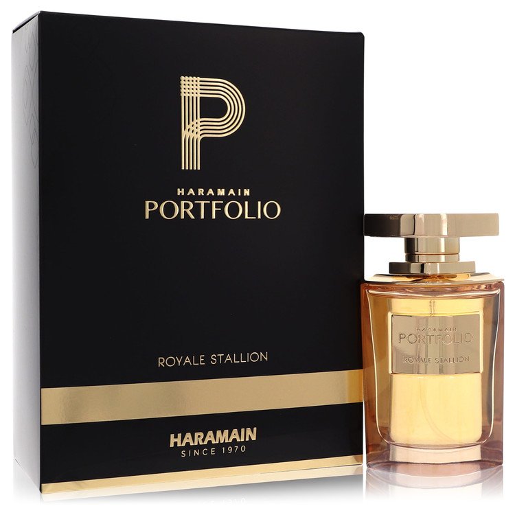 Al Haramain Portfolio Royale Stallion by Al Haramain Eau De Parfum Spray 2.5 Oz for Men