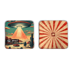 Alien Ambush Orange NXT Lumi-Tek Cornhole Bags