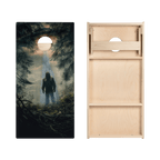 Alien Sasquatch Star Cornhole Boards