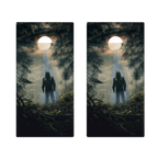 Alien Sasquatch Star Cornhole Boards