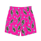 Baha Ranch Yeehaw Leopard Lightning Men's Swim Trunks
