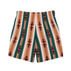 Baha Ranch Yeehaw Cocoa Aztec Men's Swim Trunks