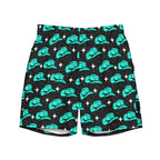 Baha Ranch Yeehaw Turquoise Hat Men's Swim Trunks