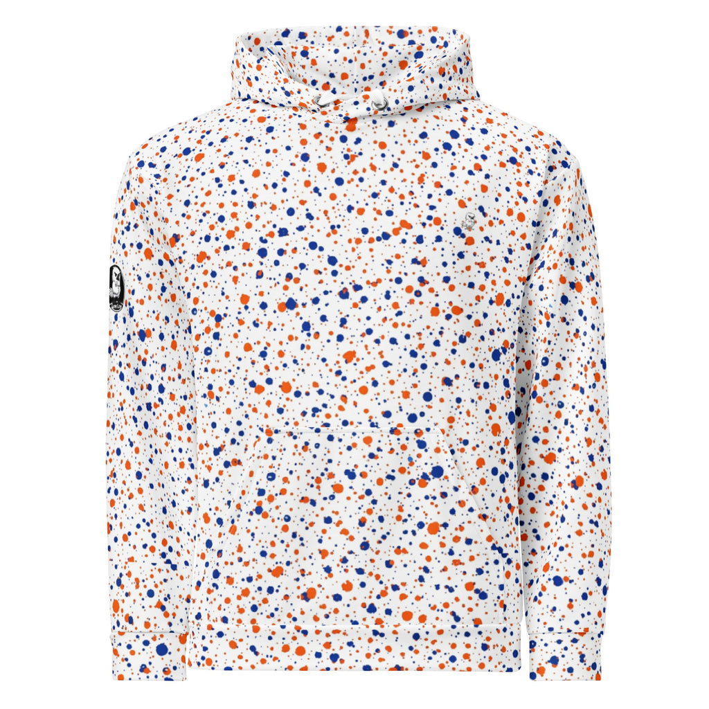 Orange N Blue Golf Hoodie - Premium Brushed Fleece