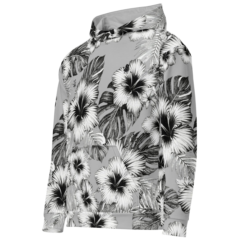 Patikil Hawaiian Hibiscus Golf Hoodie - Premium Brushed Fleece