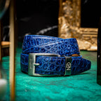 Emilio Belt Antique Navy