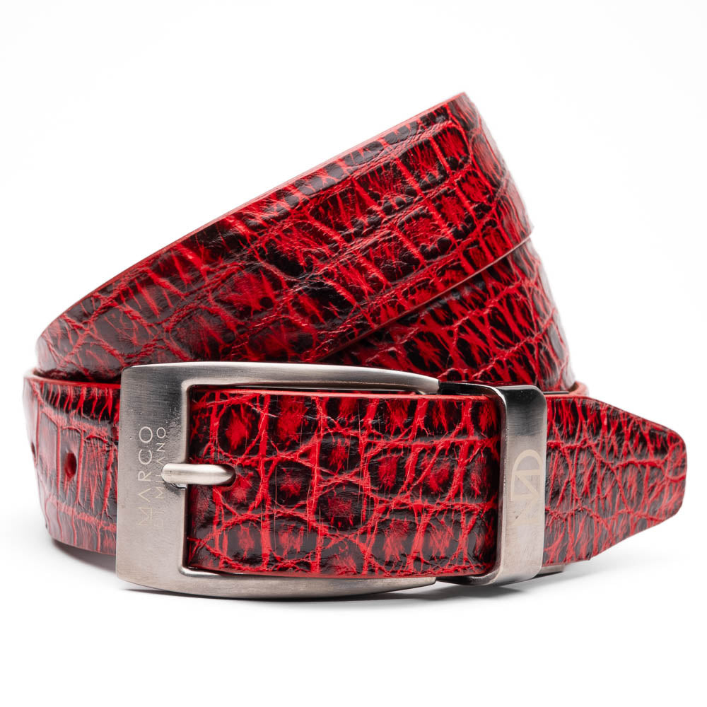 Emilio Belt Antique Red