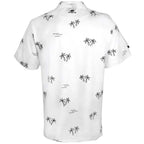 Aloha Cool-Stretch Men's Hawaiian Golf Shirt (White)