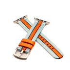 Alpha2 Band - For Apple Watch - Racing Stripe - Blue Orange Black