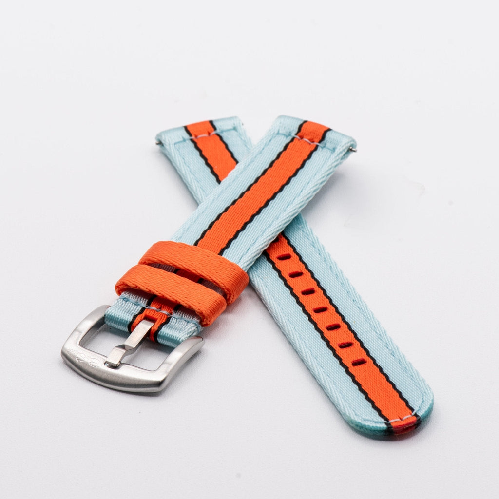 Alpha2 - Racing Stripe - Blue Orange Black