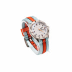 Alpha2 - Racing Stripe - Blue Orange Black