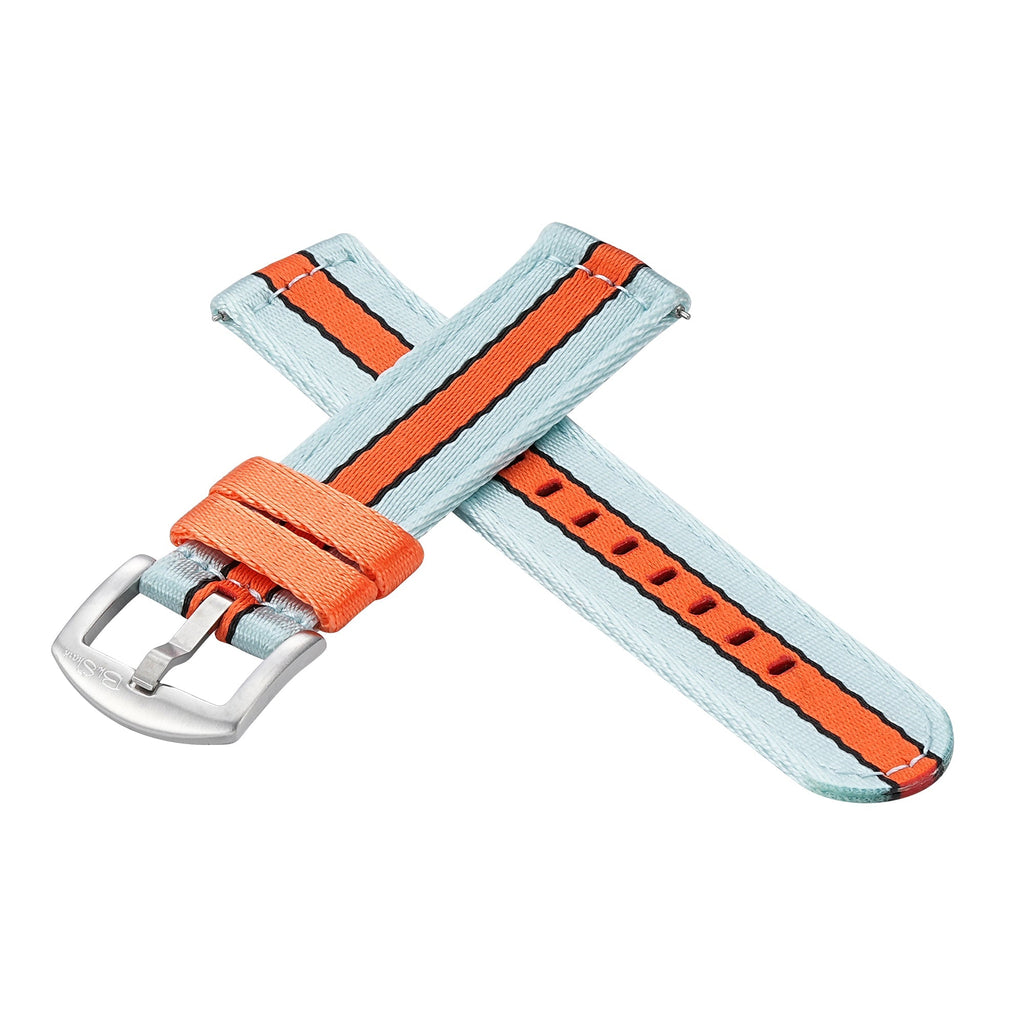 Alpha2 - Racing Stripe - Blue Orange Black