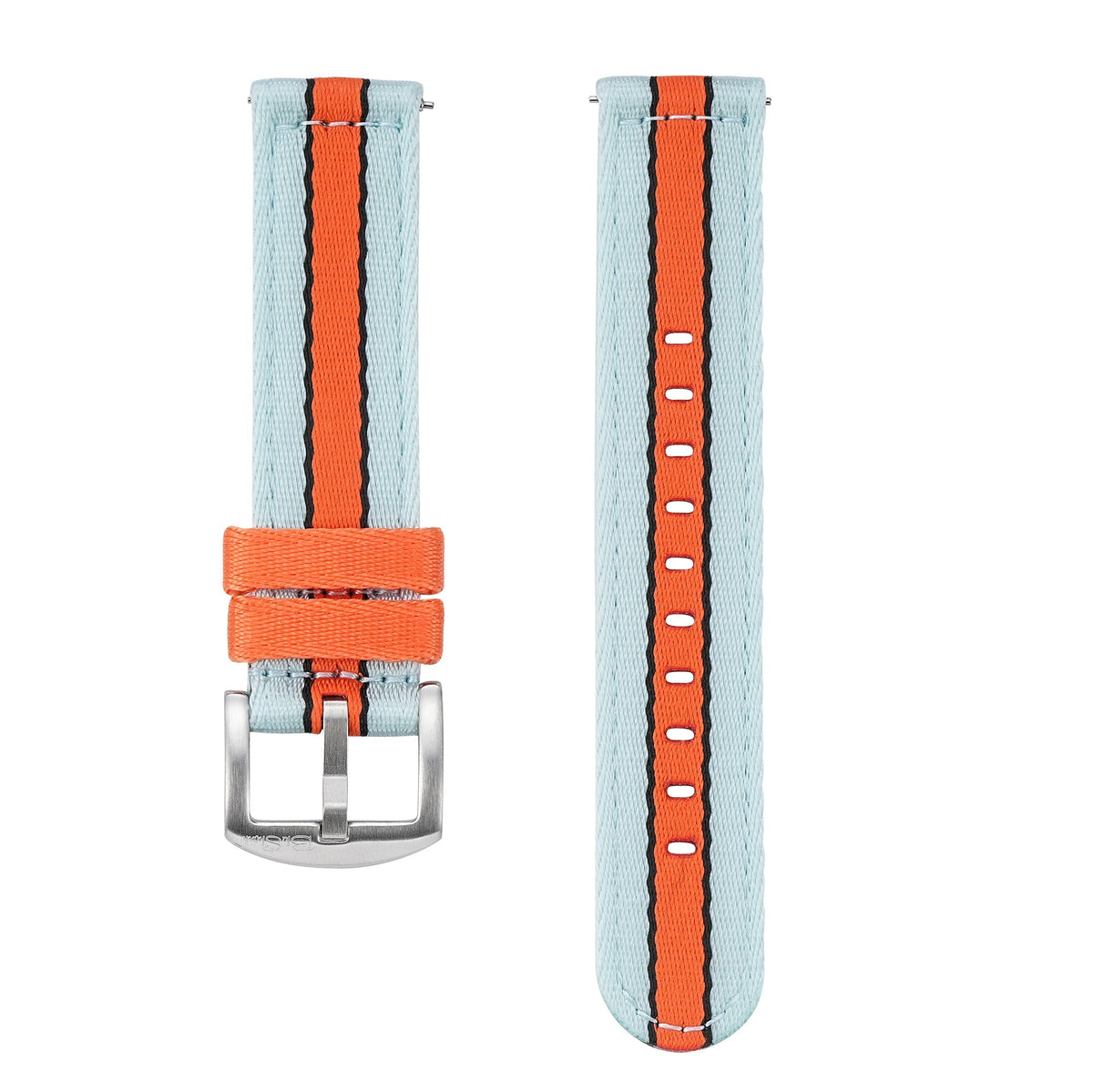 Alpha2 - Racing Stripe - Blue Orange Black