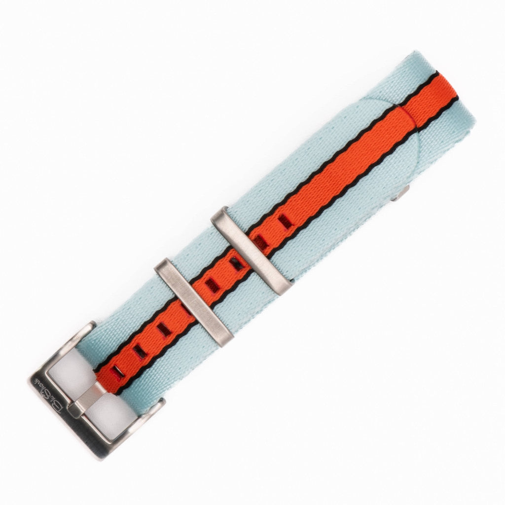 AlphaPremier - Racing Stripe - Blue Orange Black