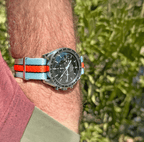 AlphaPremier - Racing Stripe - Blue Orange Black
