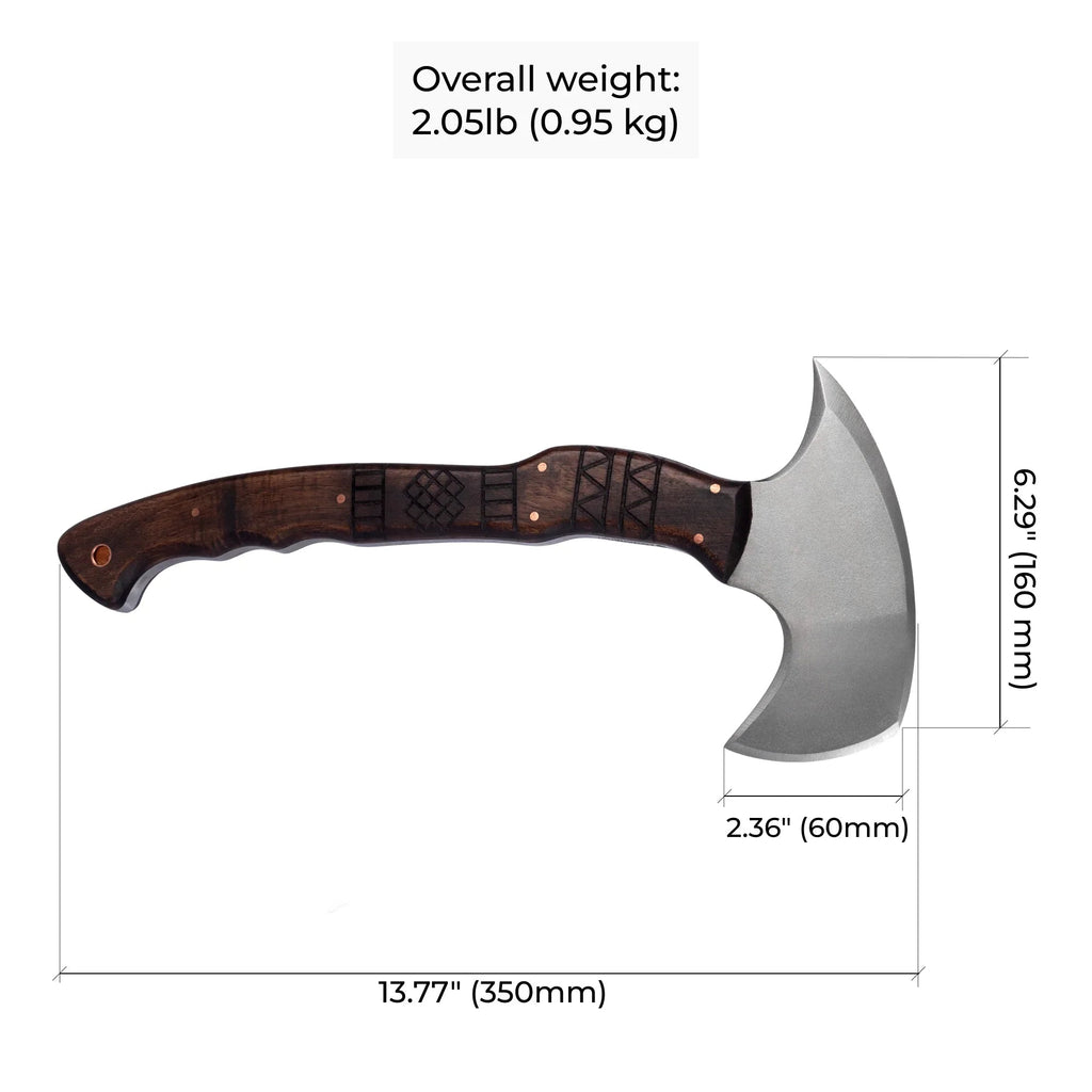 Hand forged tomahawk "Nanook"