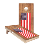 American Flag Star Cornhole Boards
