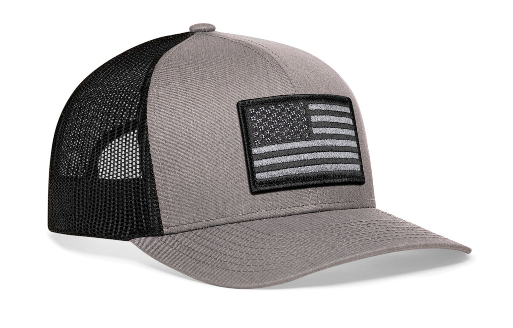 American Flag Trucker Hat  |  USA Tactical Snapback