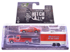 "Racing Hitch & Tow" Series #6 Set of 3 pieces 1/64 Diecast Model Cars by Greenlight