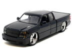 2006 Chevrolet Silverado Custom Pickup Truck Black "Die-Cast Collection" Series 1/25 Diecast Model Car by Motormax