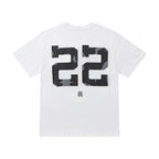 Amiri 22 White T-Shirt Without Collar