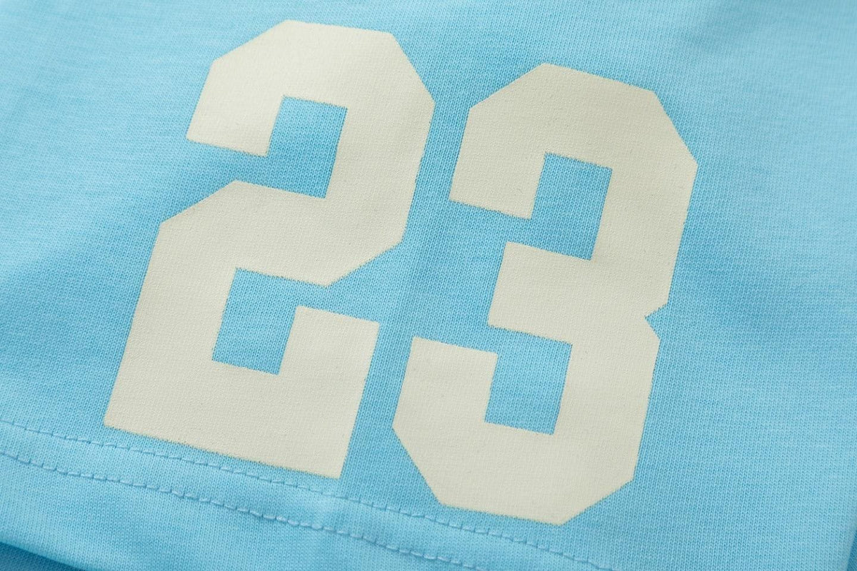 Amiri 23 Blue T-Shirt Without Collar