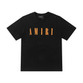 Amiri Black T-Shirt Without Collar