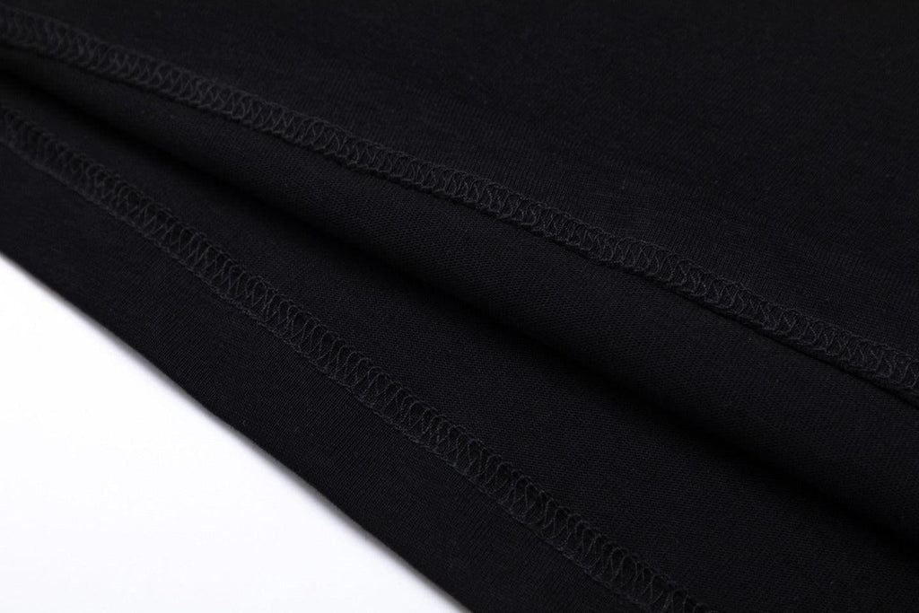 Amiri Black T-Shirt Without Collar