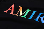 Amiri Black T-Shirt Without Collar