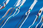 Amiri Blue T-Shirt Without Collar