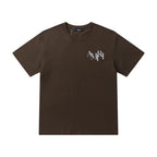 Amiri Brown T-Shirt Without Collar