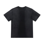 Amiri Faded Black T-Shirt Without Collar
