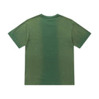 Amiri Faded Green T-Shirt Without Collar