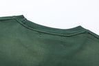 Amiri Lion Green T-Shirt Without Collar