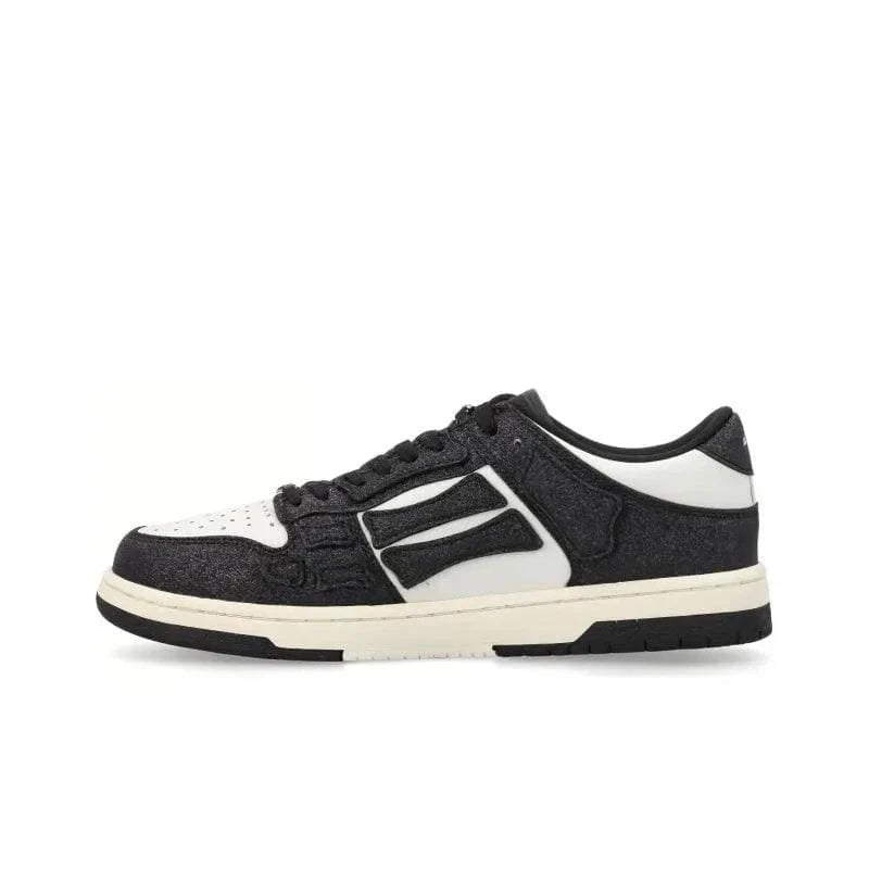 AMIRI Skel Top Low 'Black/White'