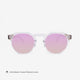 Zebrawood and Rose Gold Mirror lenses