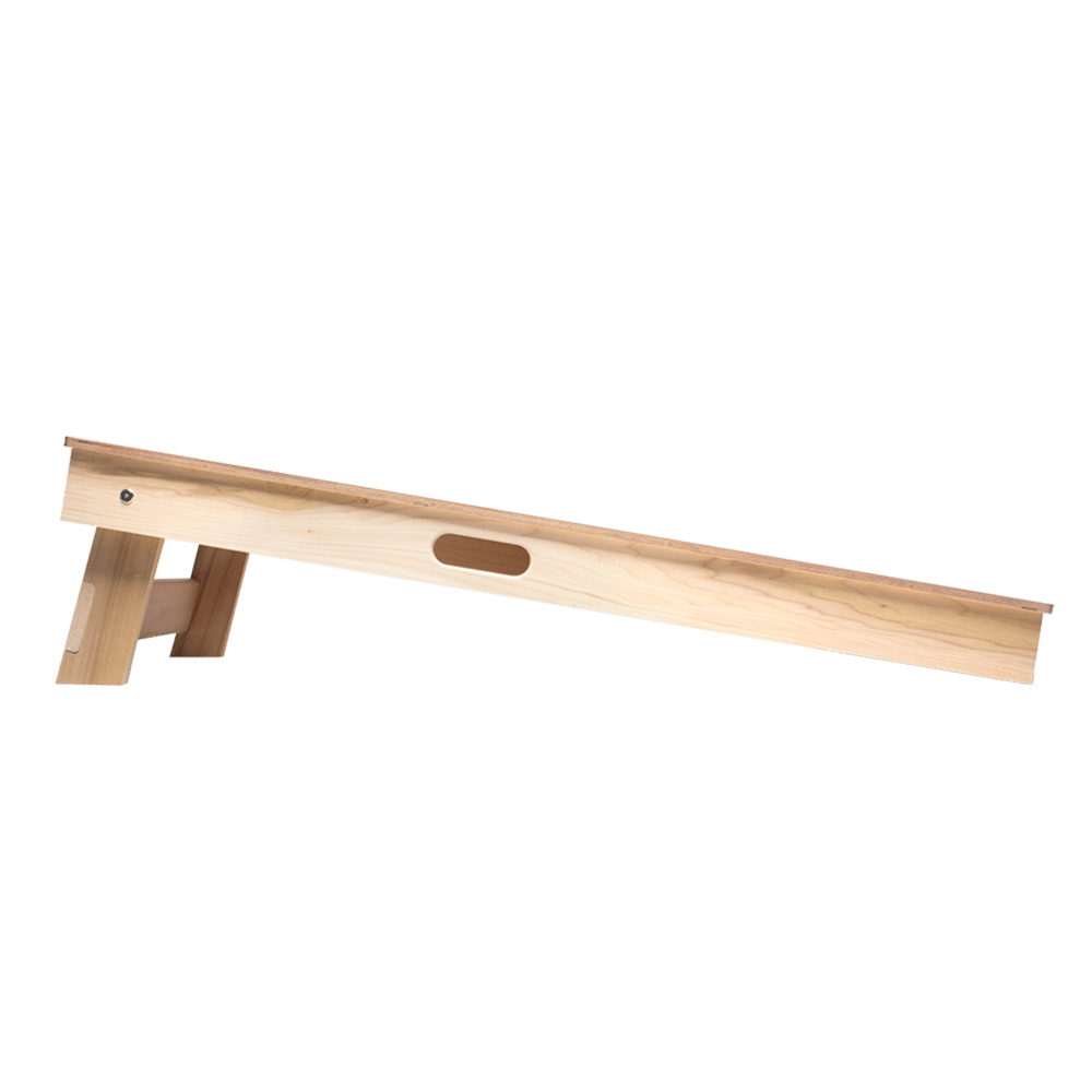 Angled Stripes Star Cornhole Boards