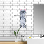 Animal Funny Themed Hanging Hand Towels for Bathroom & Kitchen – Soft Decorative Face Washcloths with 10 Cute Designs