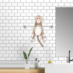 Animal Funny Themed Hanging Hand Towels for Bathroom & Kitchen – Soft Decorative Face Washcloths with 10 Cute Designs