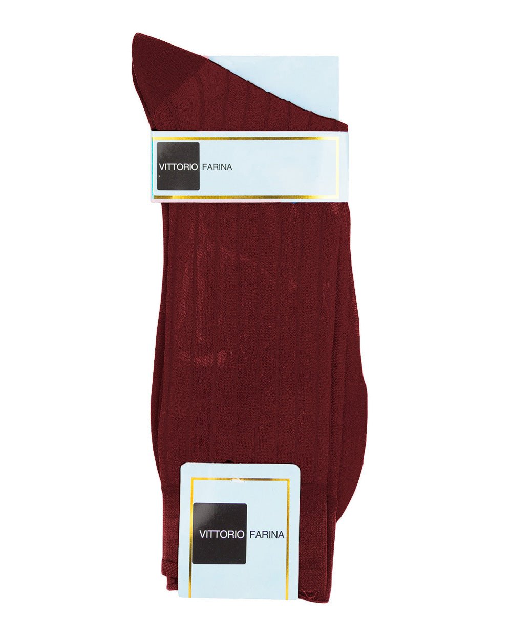 Vittorio Farina Men's Ribbed Shear Nylon Anklet Dress Socks