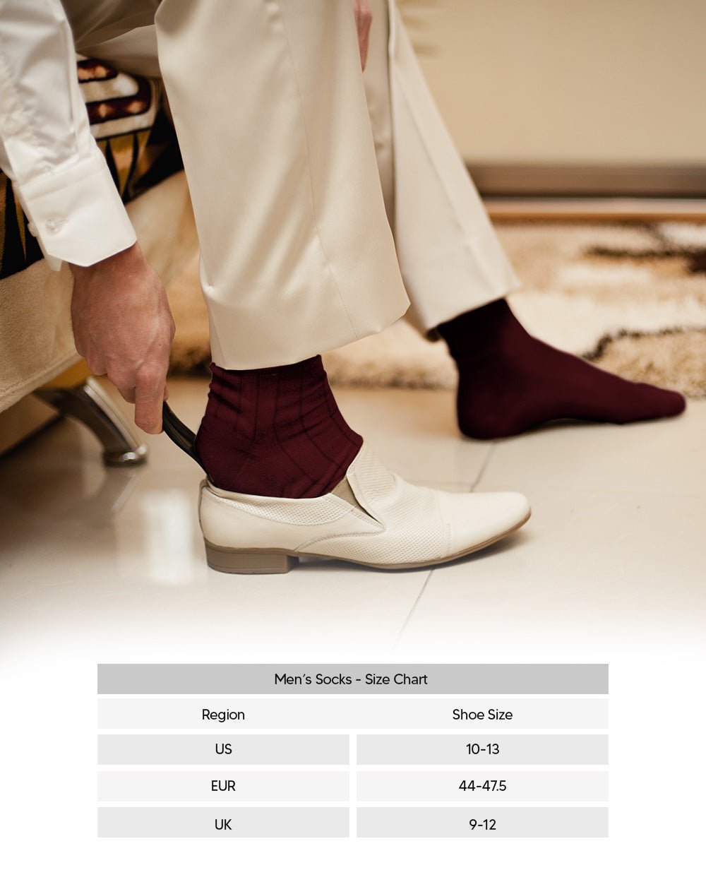 Vittorio Farina Men's Ribbed Shear Nylon Anklet Dress Socks