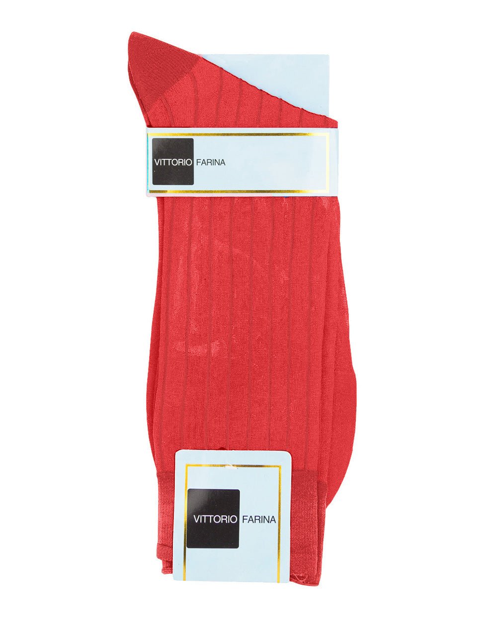 Vittorio Farina Men's Ribbed Shear Nylon Anklet Dress Socks