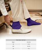 Vittorio Farina Men's Ribbed Shear Nylon Anklet Dress Socks