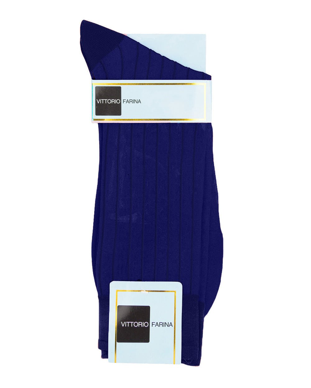 Vittorio Farina Men's Ribbed Shear Nylon Anklet Dress Socks