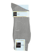 Vittorio Farina Men's Ribbed Shear Nylon Anklet Dress Socks