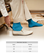 Vittorio Farina Men's Ribbed Shear Nylon Anklet Dress Socks
